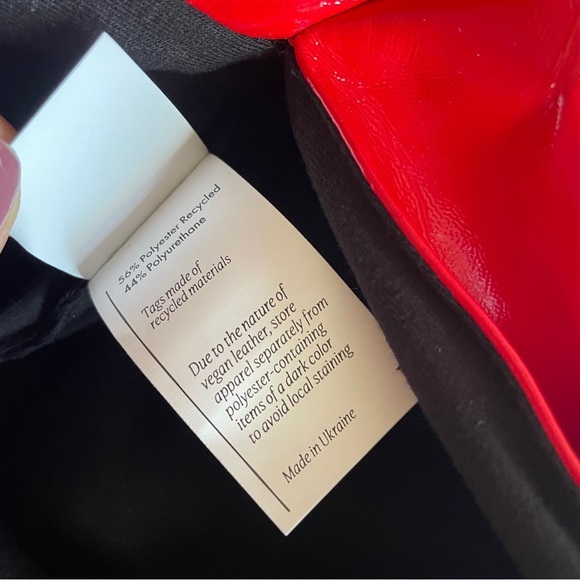 NEW! CULTNAKED- Strapless Love Killa Midi Dess in Red Patent Size Small - Picture 12 of 13